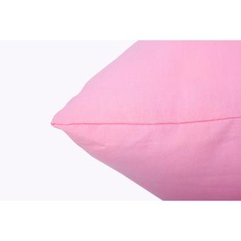 Tren-D-home Sarung Bantal Tidur Polos 50 Cm X 70 Cm Isi 2pcs - Pink Pastel Series Desember 2018 - 2 Tren-D-home Sarung Bantal Tidur Polos 50 cm x 70 cm Isi 2pcs - Pink Pastel Series - 2