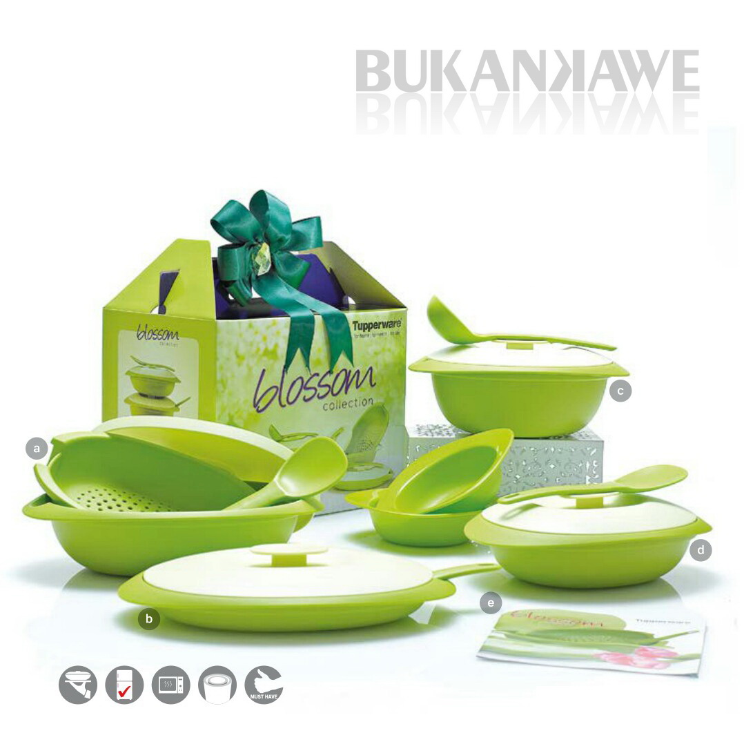 Tupperware Blossom Collection set