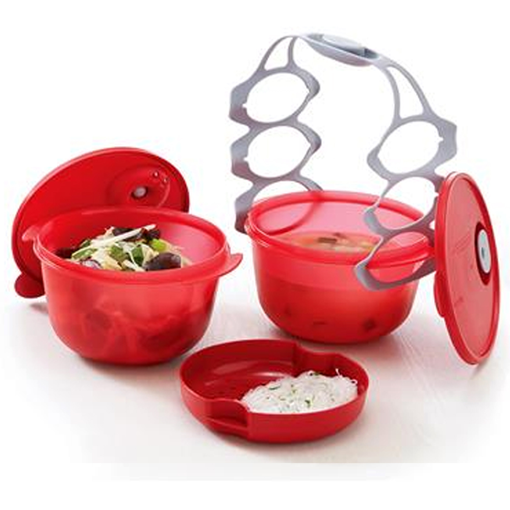 Tupperware Cater Bowl Merah