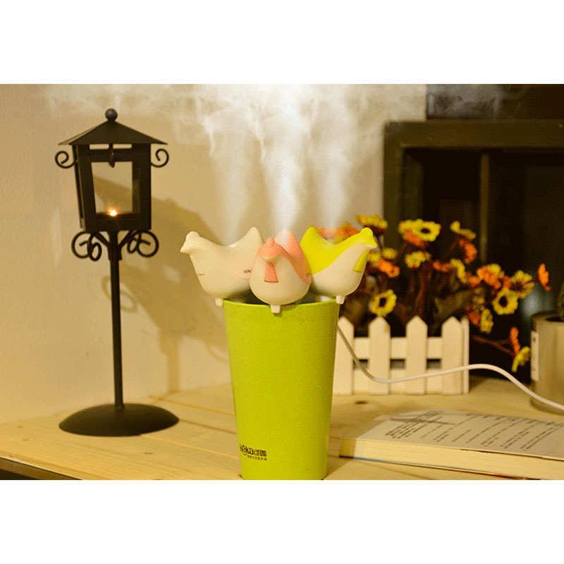 VEECOME 1L Essential Oil Diffuser Aromaterapi Diffuser Ultrasonic Aroma Humidifier dengan 7 Lampu Berubah Warna, USB Isi Ulang dan Fungsi Auto Shut-off untuk Rumah, Yoga, Kantor, Kamar Bayi Warna: Baby Pink