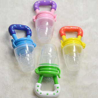 ... 1 Buah Susu Makanan Bayi Dot Segar Nibbler Pengumpan Anak Puting Menyusui (L) ...