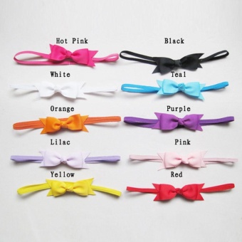 10pcs Girls Baby Children Satin Headband Hair W Band Accessories -intl Mei 2019 - 4 10pcs Girls Baby Children Satin Headband Hair w Band Accessories -intl - 4