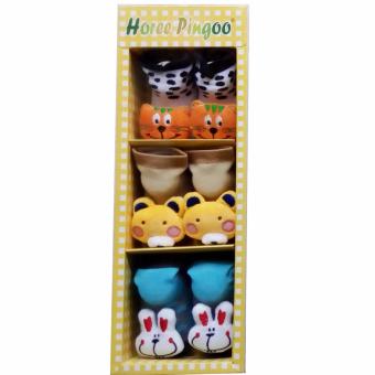 AA Toys Kaos Kaki Baby Girls Horee Pingoo 3 Pcs - Kaus Kaki Bayi Perempuan Maret 2019 - 4 AA Toys Kaos Kaki Baby Girls Horee Pingoo 3 Pcs - Kaus Kaki Bayi Perempuan - 4