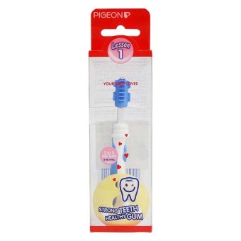 AA Toys Pigeon Baby Training ToothBrush Lesson 1 - Sikat Gigi Bayi L1 Maret 2019 - 2 AA Toys Pigeon Baby Training ToothBrush Lesson 1 - Sikat Gigi Bayi L1 - 2
