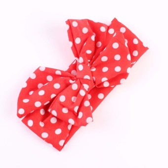 Baby's 2016 the New Bow Hair with a Bow Tie Headband - Red - intl