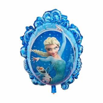 Gambar Balon Frozen Cermin Dekorasi Pesta