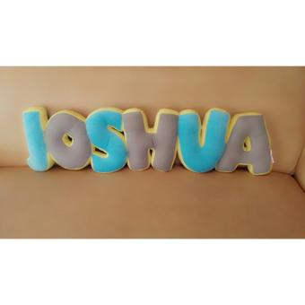 Bantal Boneka Huruf Nama Alfabet Juni 2019 - 2 Bantal boneka huruf nama alfabet - 2