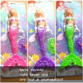 Gambar Barbie Mermaid Nyala