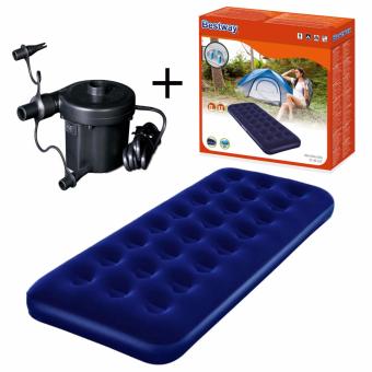 Bestway Single Air Bed Matras + Pompa Electric Paket Kasur & Matras