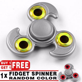 Gambar BUY 1 GET 1 | Great Premium Fidget Spinner Sharingan Byakugan Naruto   Silver Kuning + Fidget Spinner Byakugan Random Color