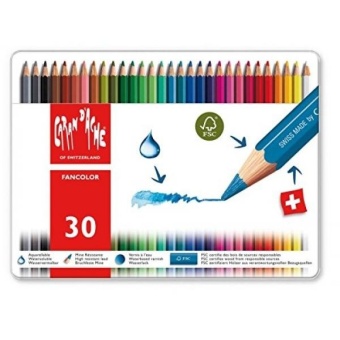 Gambar Caran dAche Fancolor Color Pencils, 30 Colors   intl