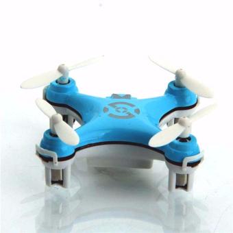 Cheerson CX-10 Mini Pocket Quadcopter Drone 2.4GHz - Biru