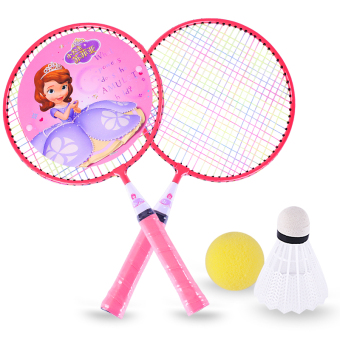 Gambar Disney Karbon Ganda Mengambil Raket Raket Badminton