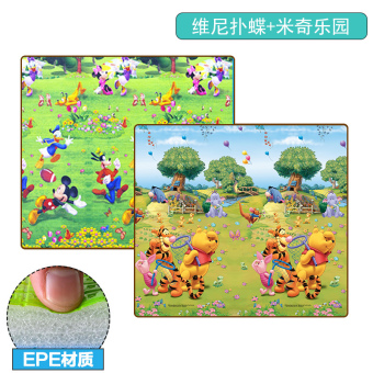 Gambar Disney merangkak tikar anak asli tebal jigsaw puzzle