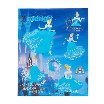 Gambar Disney Princess Disney 3D Flocking Stickers