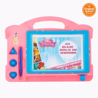 Gambar Disney Princess White Board Magnetic Pink