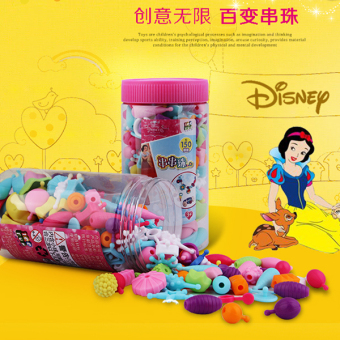 Gambar Disney Ragam string manik manik rajut DIY cordless gelang kalung