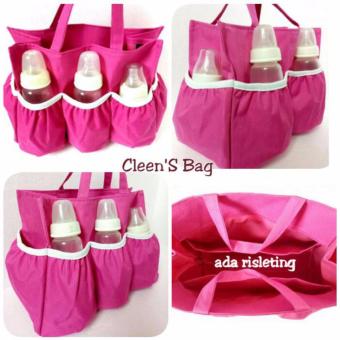 EMWE Baby Diaper Bag Organizer BDBO Polos DBO Tas Popok Botol Susubayi/balita - HotPink Agustus 2018 - 3 EMWE Baby Diaper Bag Organizer BDBO polos DBO Tas popok botol susubayi/balita - HotPink - 3
