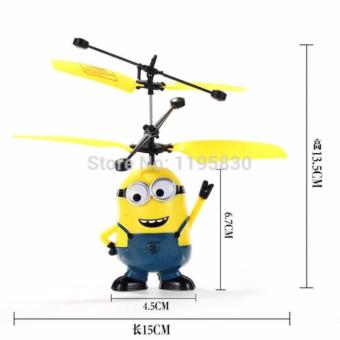 Gambar Flying Toy   Mainan Anak Terbang   sensor tangan   Karakter MINIO