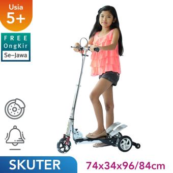 Gambar Free Ongkir Se Jawa Ocean Toy RMB Skuter Pedal Injak Plastic Base Mainan Anak