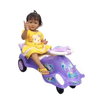 Gambar Free Ongkir Se Jawa Ocean Toy Yotta Ride On Mobil Lumba   Lumba Mainan Anak   Purple