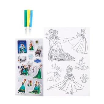 Gambar Frozen Coloring Sticker