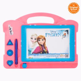 Gambar Frozen Magnet White Board Pink