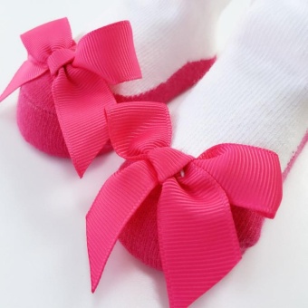 Gadis Kaus Kaki Stocking Busur-diikat Bayi Yang Indah Putri - Pink July 2018 - 3 Gadis kaus kaki stocking busur-diikat bayi yang indah putri - Pink - 3