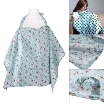Ibu Menyusui ASI Bayi Ponco Menutupi Kapas (Biru Cherry) Januari 2019 - 3 Ibu Menyusui ASI Bayi Ponco Menutupi Kapas (Biru Cherry) - 3