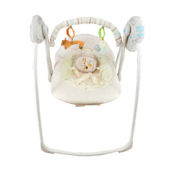 ... Baby Elle Portable Swing Electric Cream