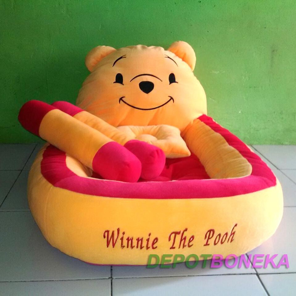 Kasur bayi karakter winnie the pooh