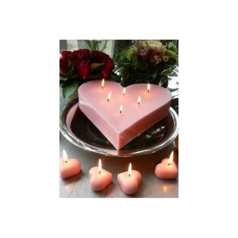 Gambar LILIN LOVE UNIK DAN ROMANTIS BESAR (Skala Kue Ulang Tahun)