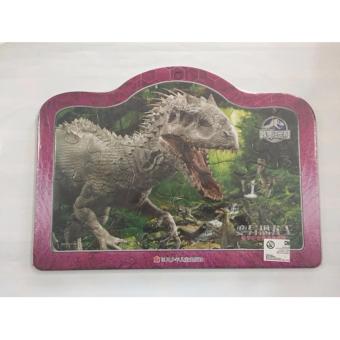 Gambar Mainan Puzzle Karton Karakter Dinosaurus