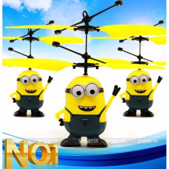 Minion Toys Drone Flash sensor tanpa remote