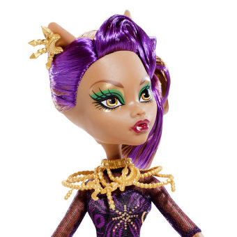 Monster High Frights Camera Action Black Carpet - Boneka ClawdeenWolf