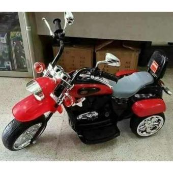 Motor mainan aki harley black