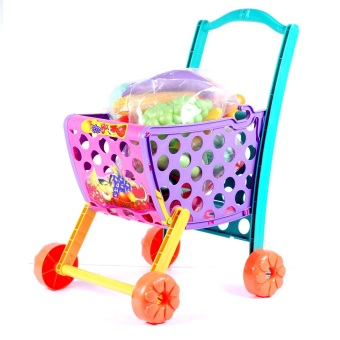 Gambar Ocean Toy Troly Belanja Super Market Mainan Edukasi Anak OCT2118   Multicolor