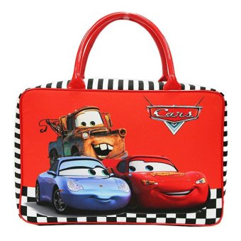 Onlan Travel Bag Cars Red Bahan Kanvas Halus Import April 2018 - 3 Onlan Travel Bag Cars Red Bahan Kanvas Halus Import - 3