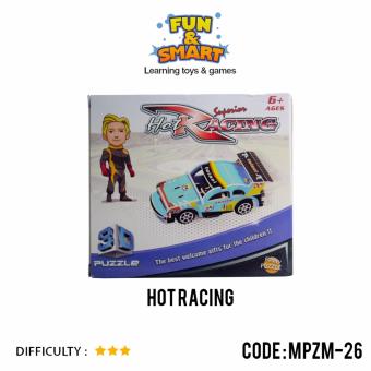 Gambar Puzzle Super 3D Hot Racing   Mainan Edukatif   MPZM 26