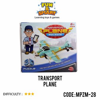 Gambar Puzzle Super 3D Transport Plane   Mainan Edukatif   MPZM 28