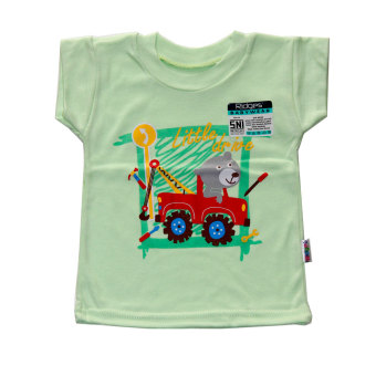 Ridges Baby Wear Kaos Oblong Motif Size M Hijau - Baju Atas Kaos Anak Ukuran M August 2018 - 2 Ridges Baby Wear Kaos Oblong Motif Size M Hijau - Baju Atas Kaos Anak Ukuran M - 2