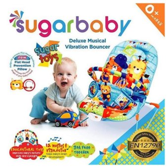 Sugar Baby Deluxe Musical Vibration Bouncher - Sugar Toys 