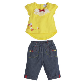 torio blossom casual denim set pakaian bayi kuning denim baju anak lazada indonesia torio blossom casual denim set pakaian bayi kuning denim baju anak lazada indonesia