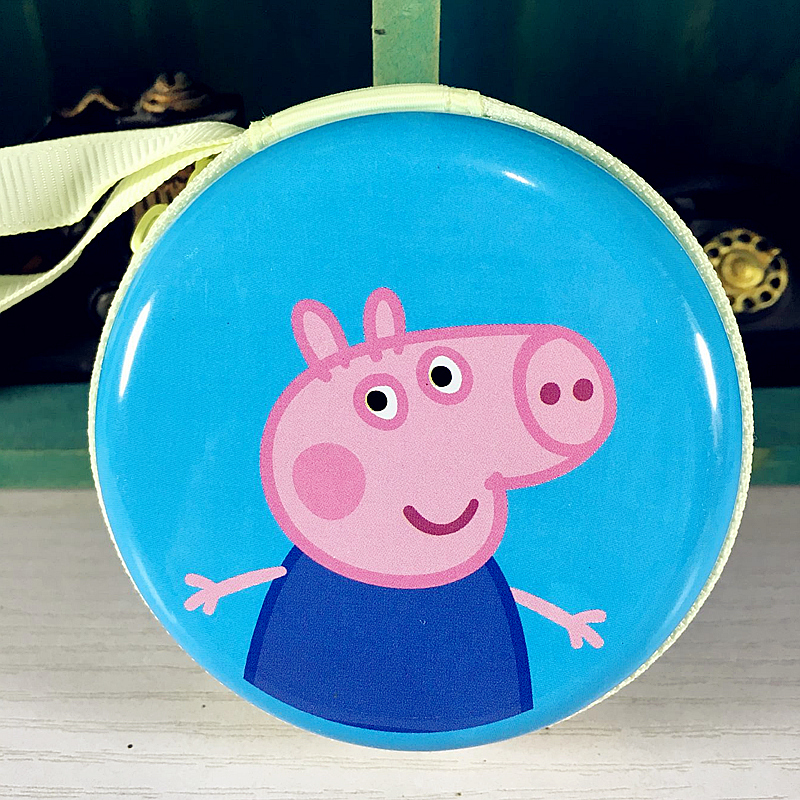 Wang Wang piggy timah anak anak kunci tas tas kartun