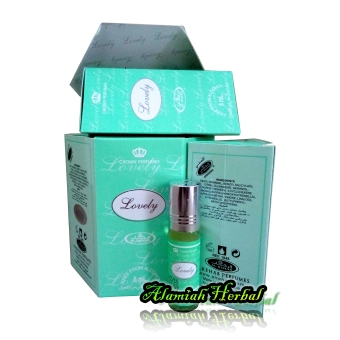 Gambar Al Rehab Parfum Lovely  minyak wangi Lovely   6 Botol