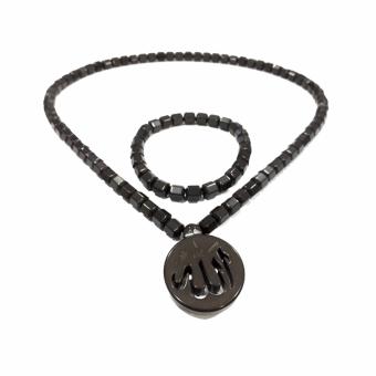 Gambar Alsyva Black Jade   Kalung dan Gelang Kesehatan