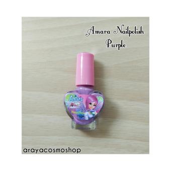 Amara Nail Polish For Kids Princess Purple Januari 2019 - 2 Amara Nail Polish For Kids Princess Purple - 2
