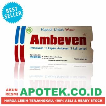 Gambar Ambeven 3 Strip   Kapsul Obat Wasir atau Sembelit