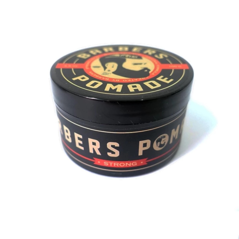 Barbers Pomade Strong Hold Waterbased Barbers Pomade Strong Hold Waterbased