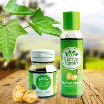 Cantiqa Kemiri Minyak dan Saripati Kemiri - 100ml Cantiqa Kemiri Minyak dan Saripati Kemiri - 100ml